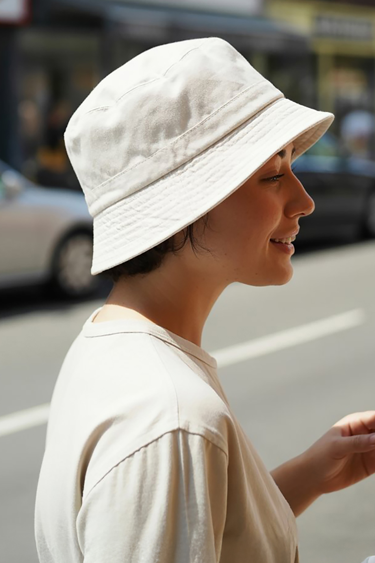Verahed Uv Sun Protection Bucket Hat Lightweight Foldable Cross Outdoor White Beach Sea Bucket Fisherman Hat