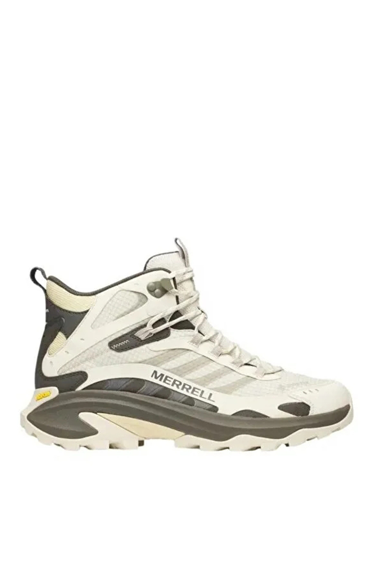 مرل چکمه‌های فضای باز مردانه کرم رنگ گورتکس مدل MOAB SPEED 2 MID J038341