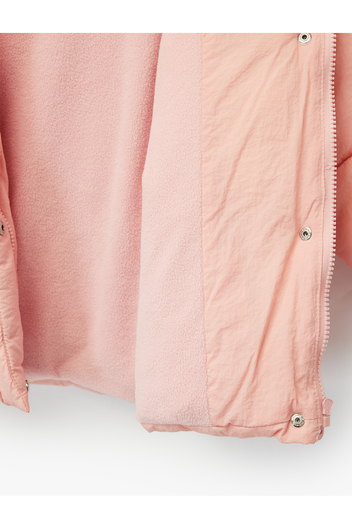 Koton Kapşonlu Cepli Uzun Kollu Fermuarlı Şişme Mont fotoğrafı 5 (önizleme)