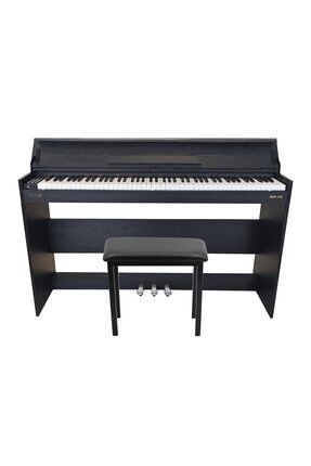 SAPPHIRE Jwin SDP-145Çekiç Aksiyonlu 88 Tuşlu Dijital Piyano + Tabure - Siyah