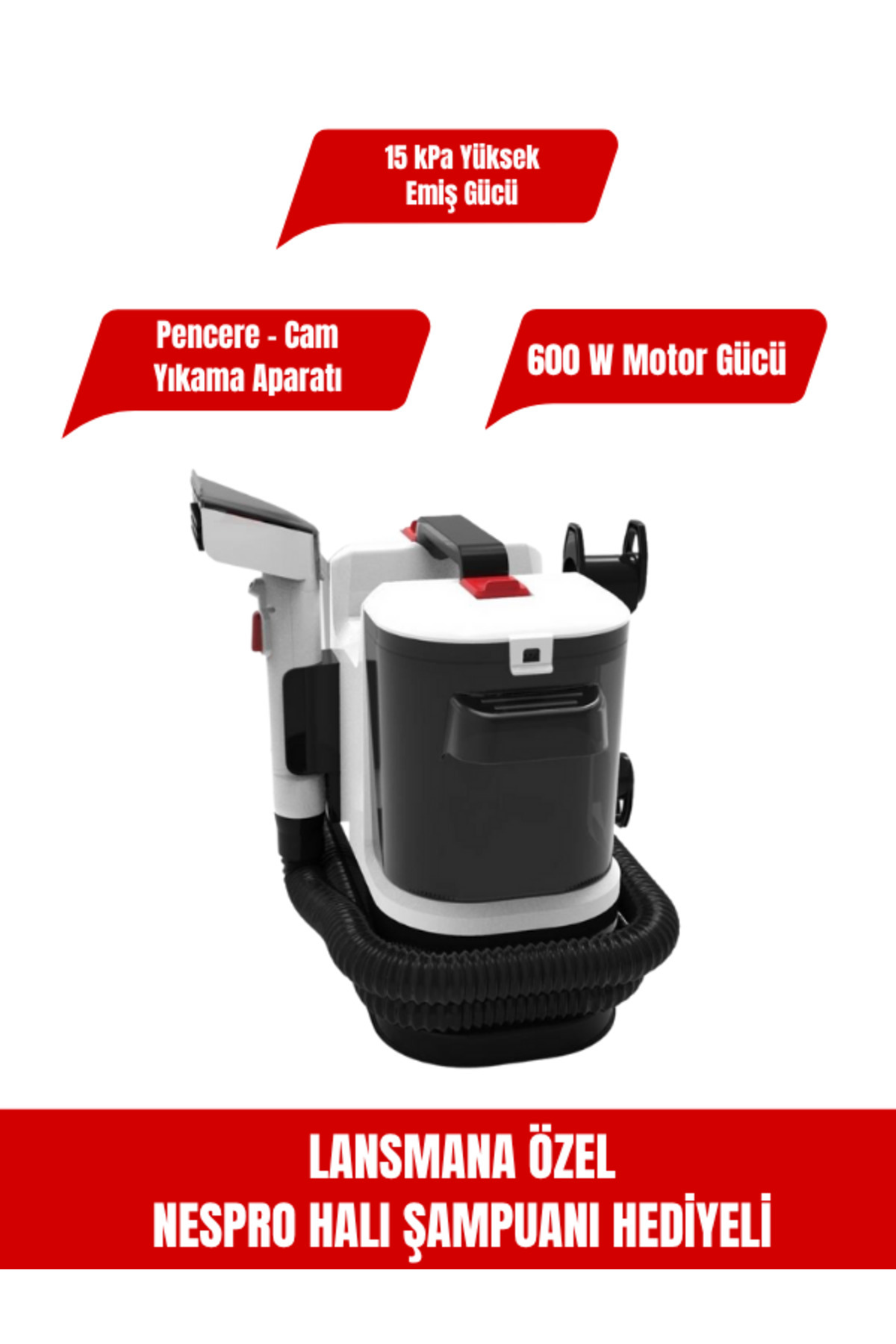 Reyonplus Nespro HKM600-15 Halı ve Koltuk Yıkama Makinesi