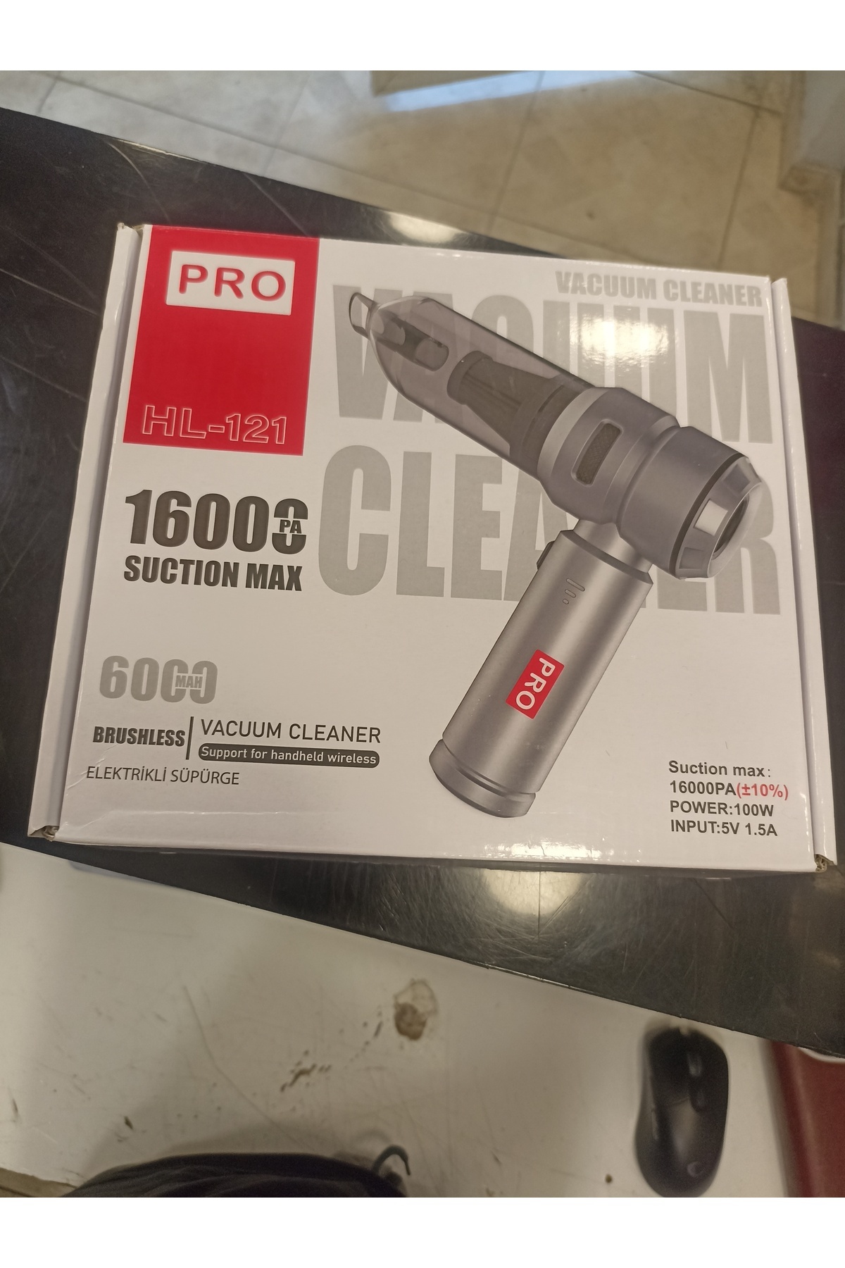 PRO araç süpürgesi