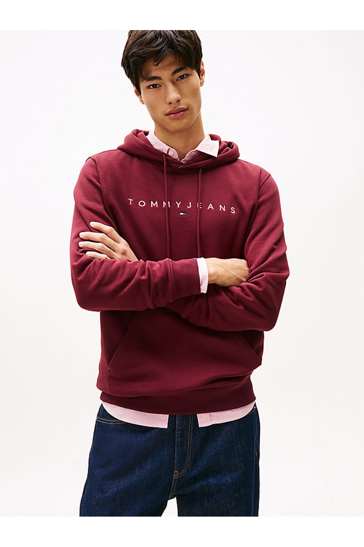 تامی هیلفیگر هودی قرمز مردانه