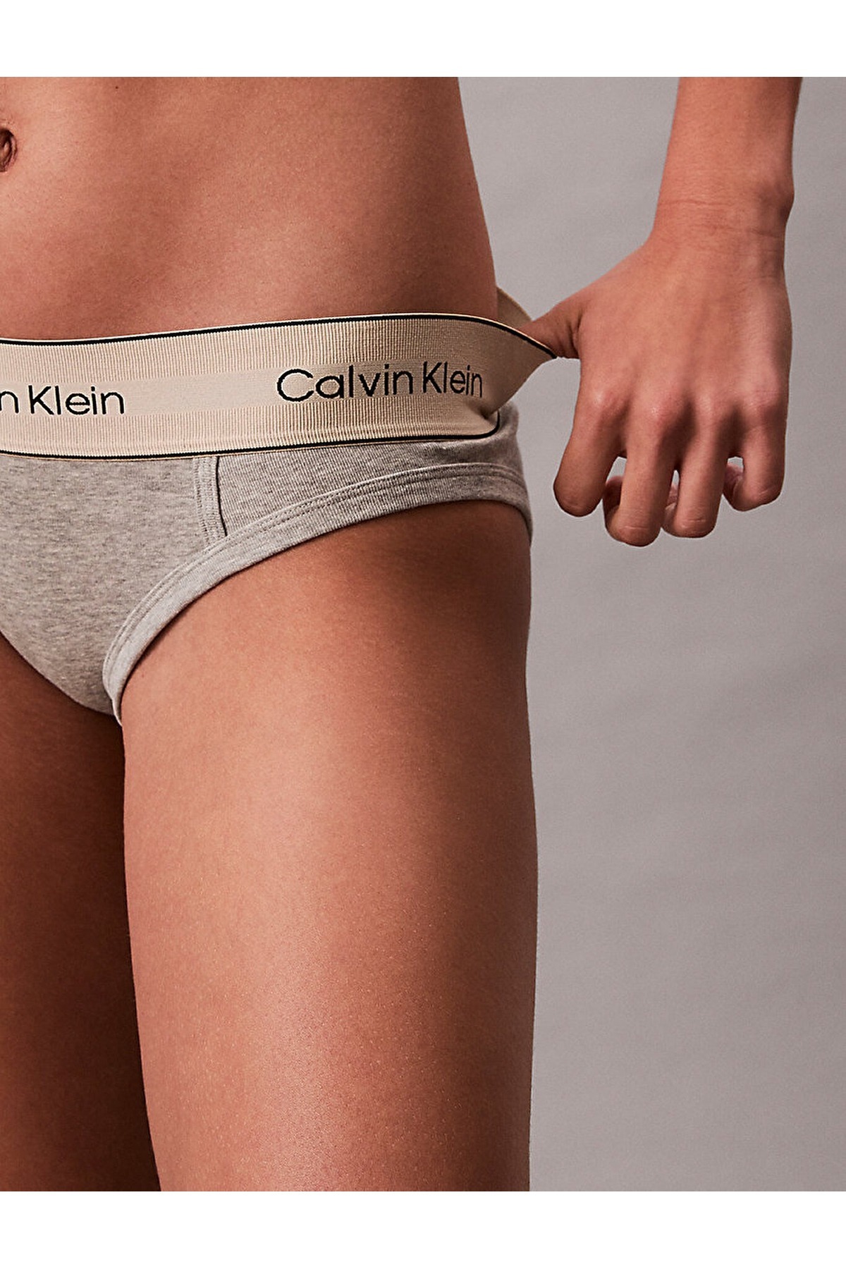 Calvin Klein BIKINI Gri Kadın Bikini