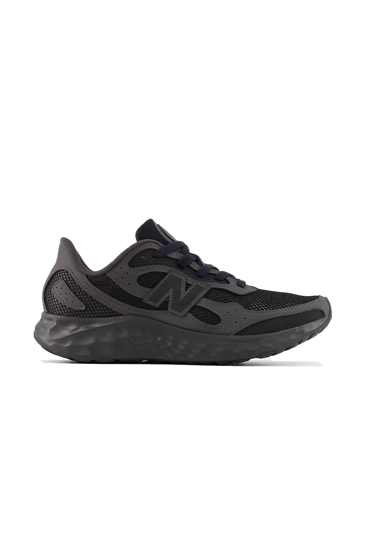 کفش‌های ورزشی مردانه نیو بالانس مدل Arishi مشکی نیو بالانس کتانی تمرین و دویدن New Balance