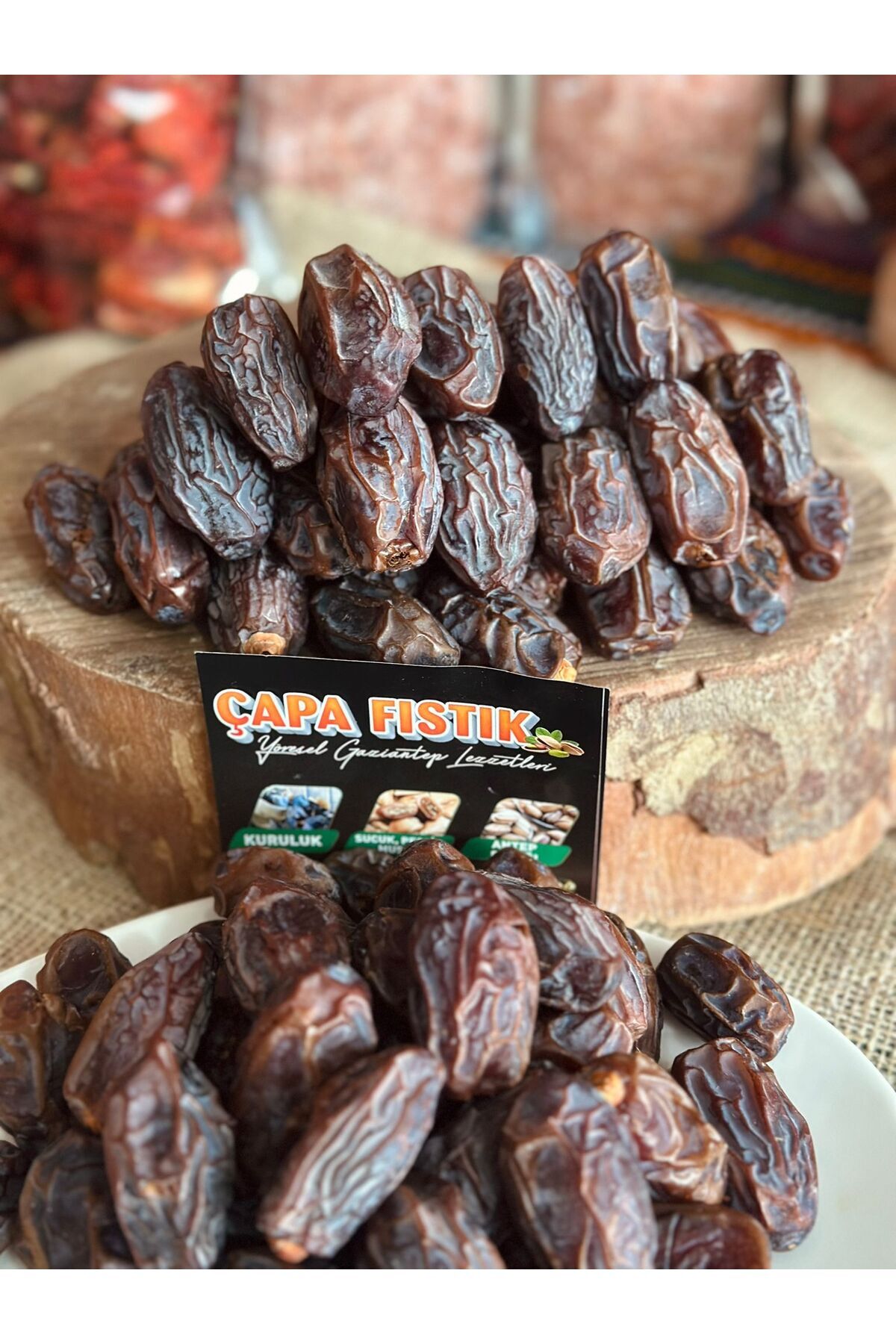 Çapa fıstık gaziantep yöresel lezzetler Hurma Medjoul Kudüs L boy (500gr)