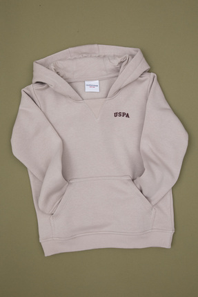 U.S. Polo Assn. Erkek Çocuk Taş Bisiklet Yaka Basic Sweatshirt 50313808-VR049