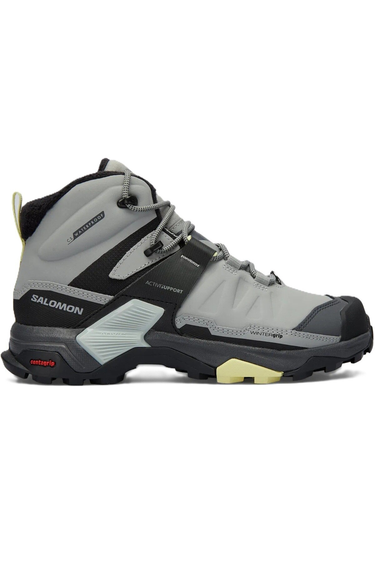 سالومون چکمه زنانه چرم ضد آب X Ultra 4 Mid، چکمه زنانه چرم اصل ضد آب و تنفس پذیر