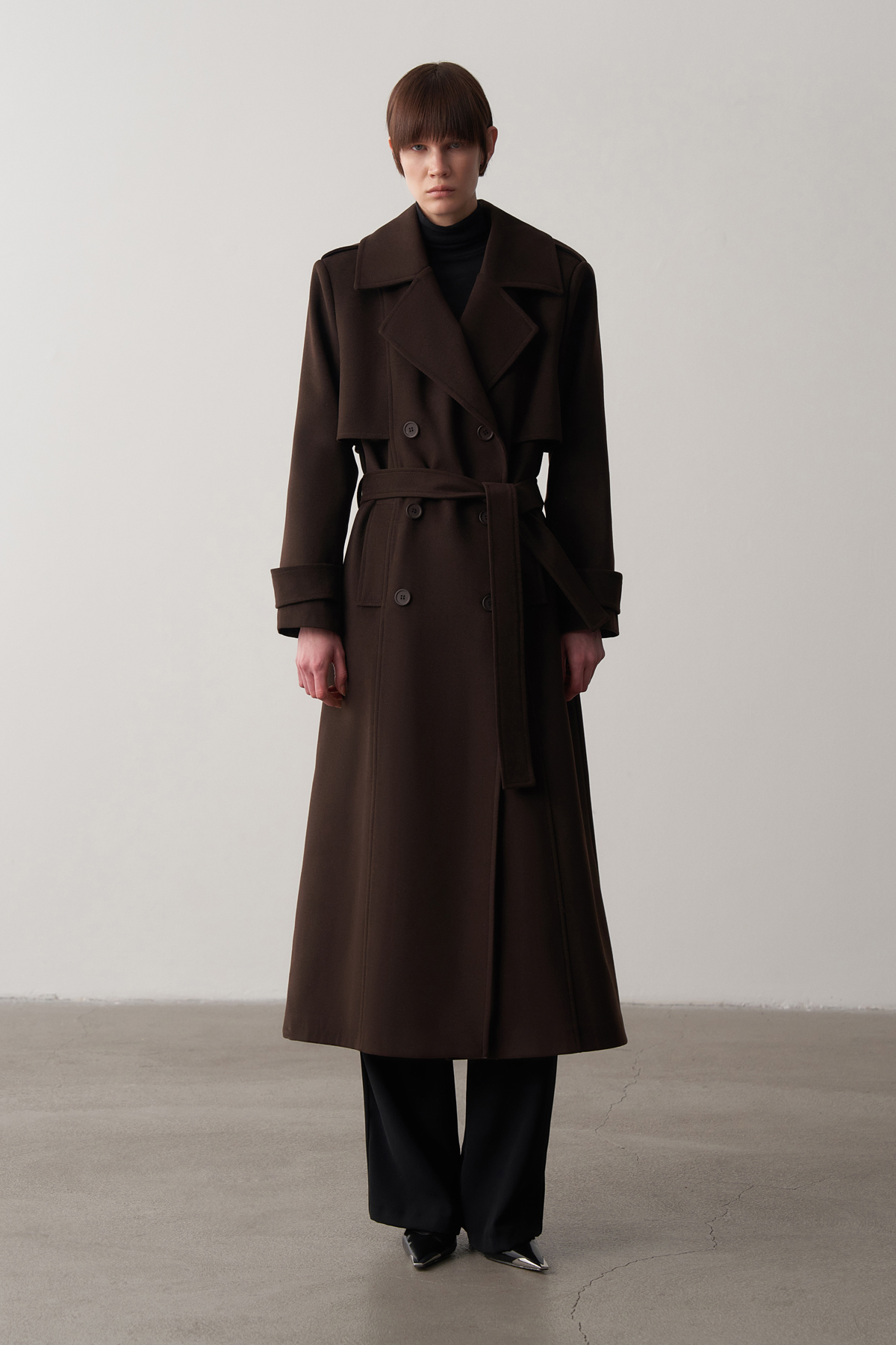 Mathilda Store  Acı Kahve Andrea Private Edition Kaban - Görsel 4