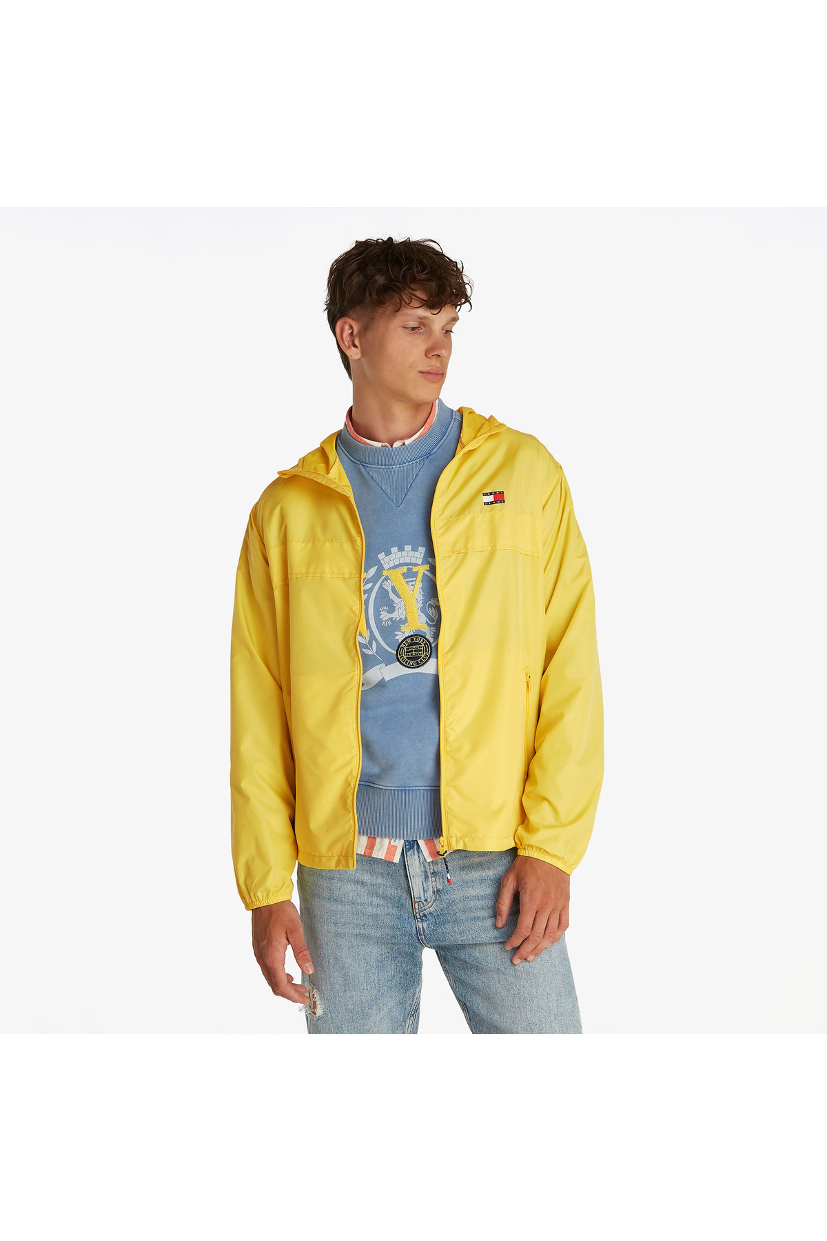 تامی هیلفیگر کاپشن زرد مردانه تامی جینز LW شیکاگو اکست
