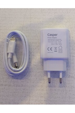 CASPER ŞARJ CİHAZI A40 X40 X30 X40 X45 M40 M45 M30 F30 TYPE C SÜPER HIZLI ŞAR...