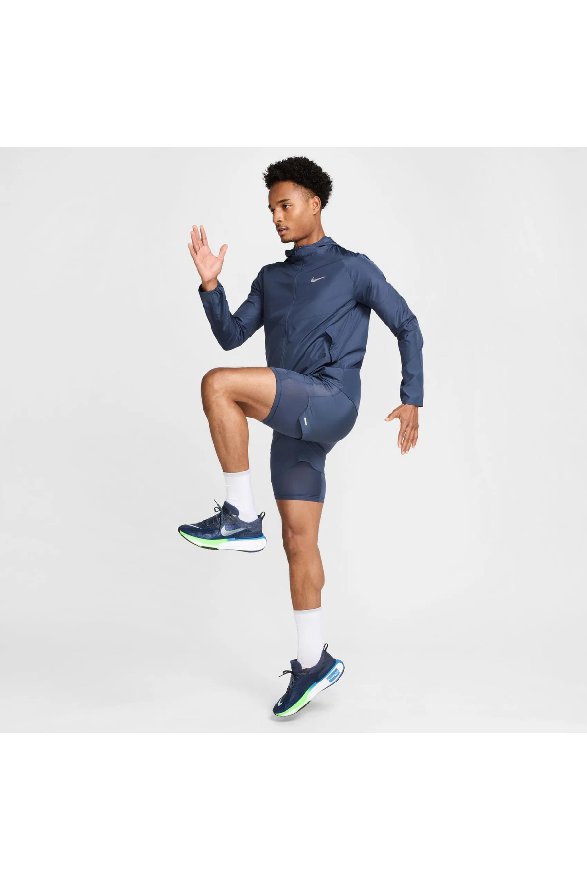 Repel Miler Running Jacket DD4746 438 — سرمه‌ای — تصویر 4 از 5
