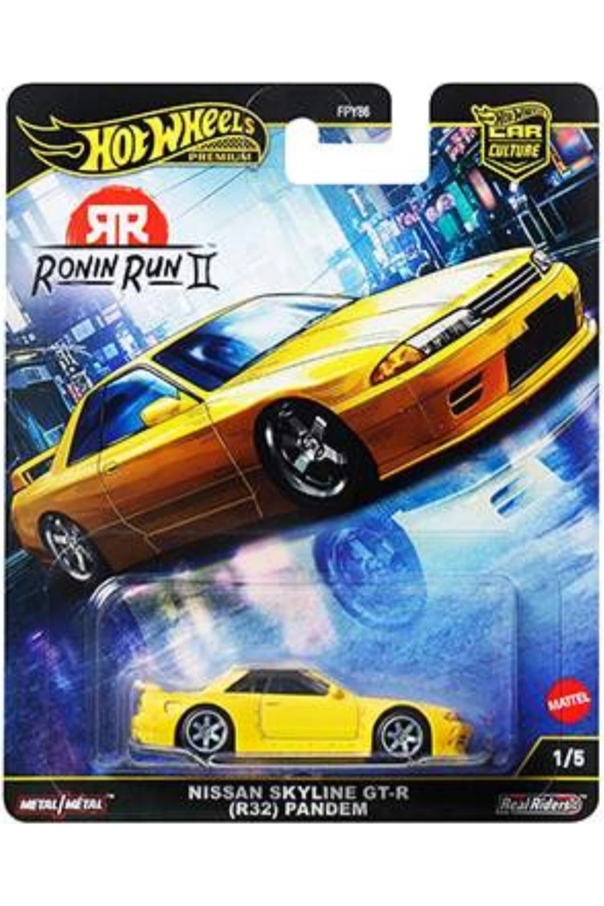 HOT WHEELS Premium Ronin Run II – Nissan Skyline GT-R (R32) Pandem