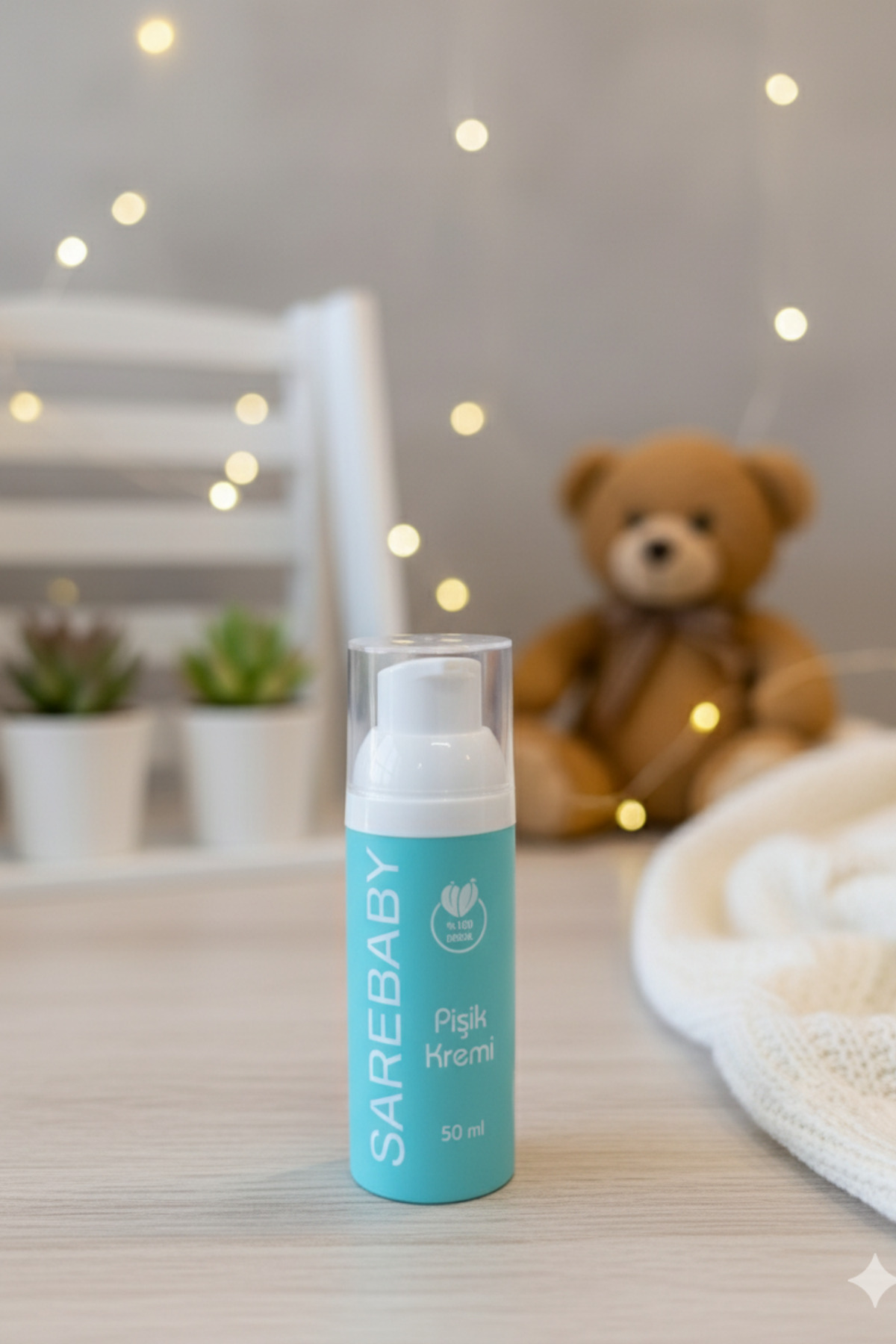 Sarebaby Bebek Pişik Kremi %100 Doğal 50 ml fotoğrafı 4 (önizleme)