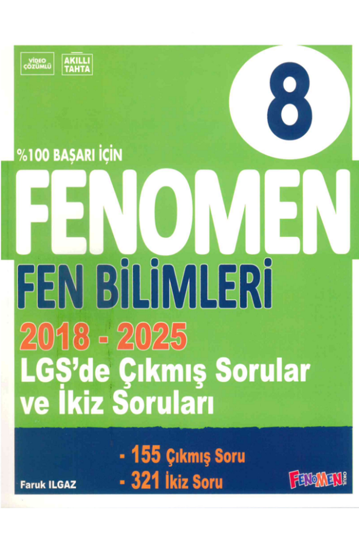 Efsane Yayınları 8.Sınıf Fenomen LGS Çıkmış Sorular Ve İkiz