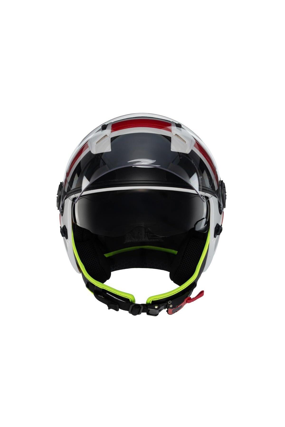 ZEUS ZS-213 AX5 White Black Red Açık Kask - Fiyatı, Yorumları