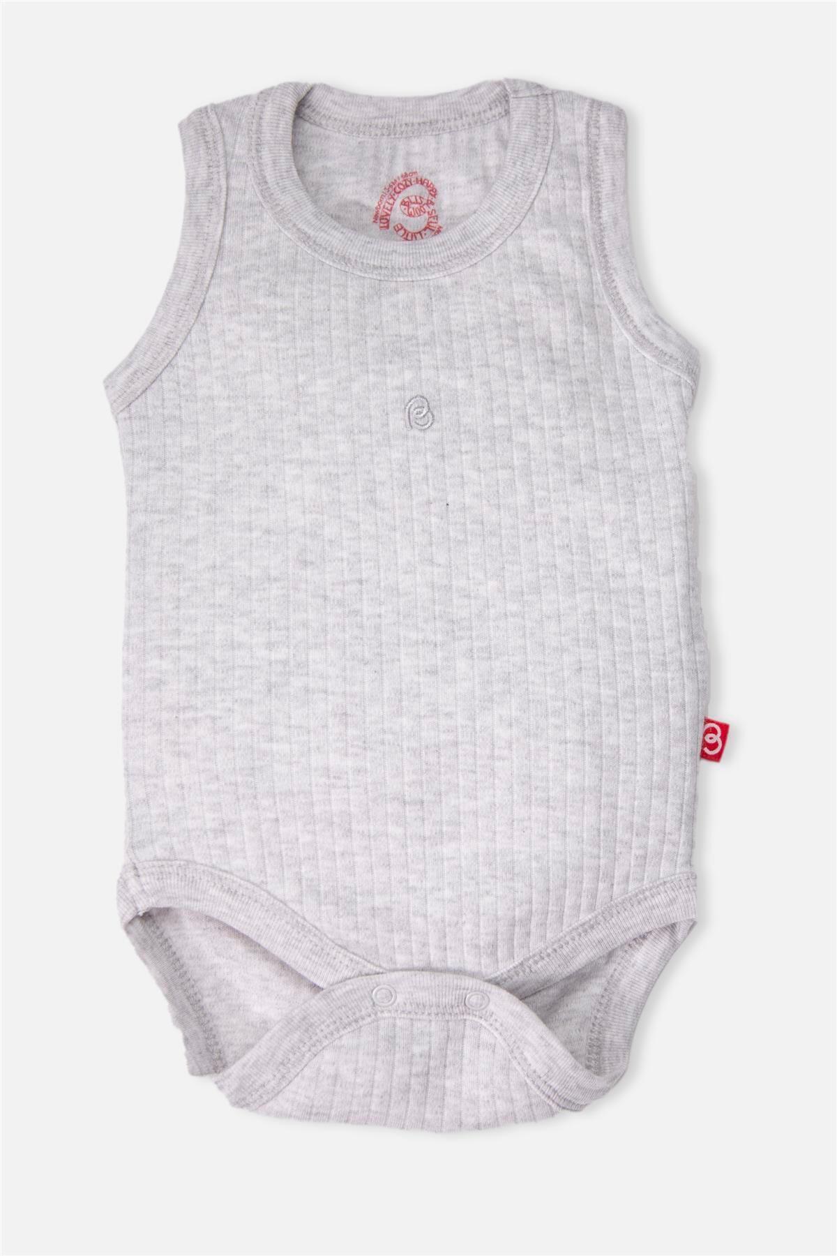 Bebetto ATLET BODY 3LÜ (CUTE BEAR) GRİ MELANJ fotoğrafı 4 (önizleme)