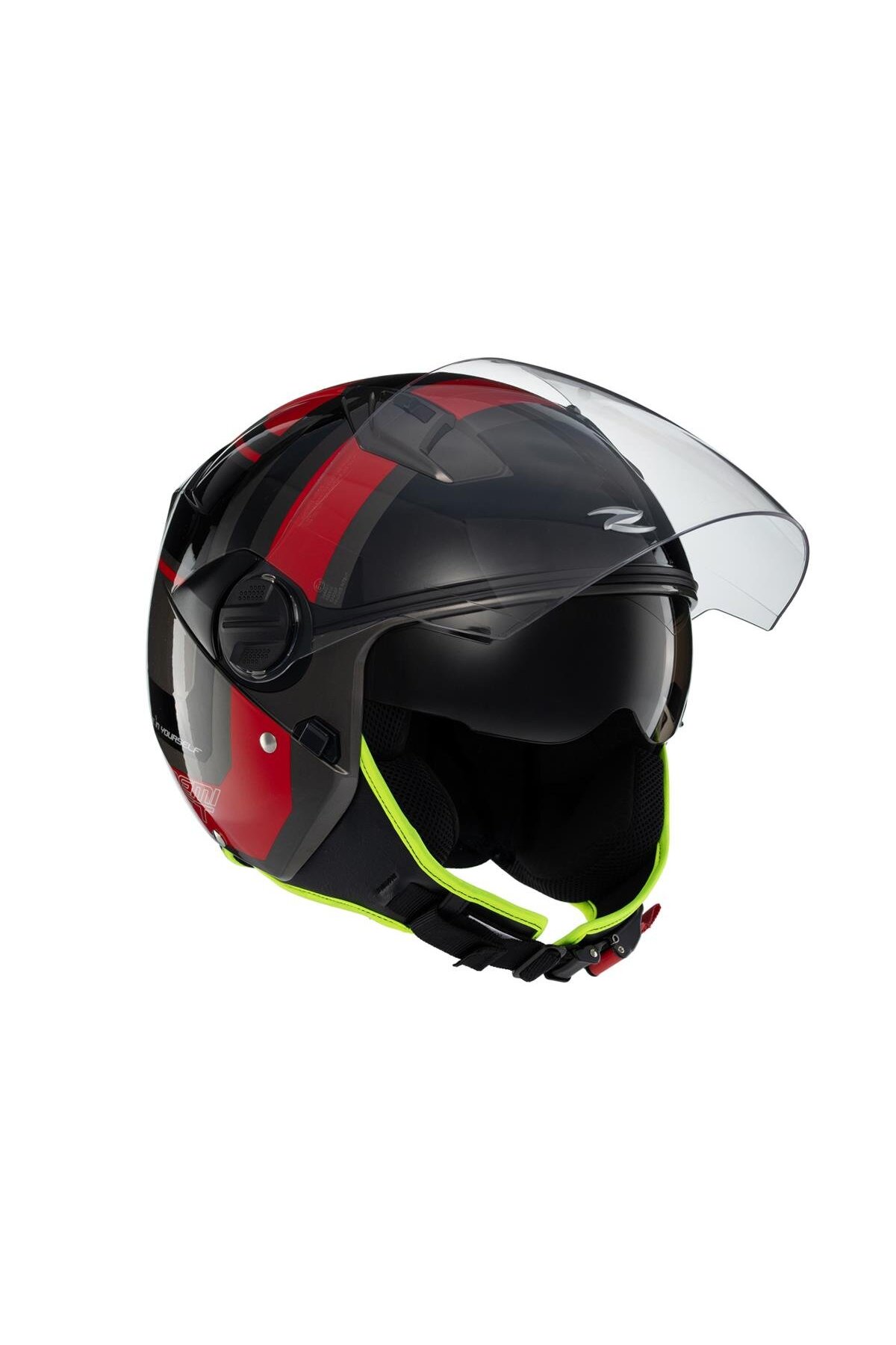 ZEUS ZS-213 AX5 Black Red Grey Açık Kask - Fiyatı, Yorumları