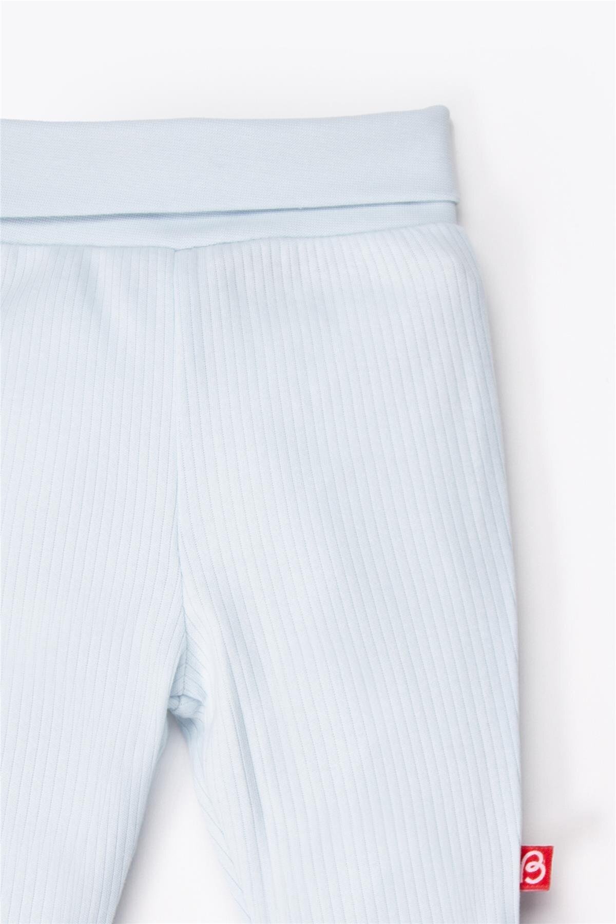 Bebetto PATİKLİ PANTOLON 2Lİ (ALWAYS RAPORLU İNTERLOK) MAVİ fotoğrafı 4 (önizleme)