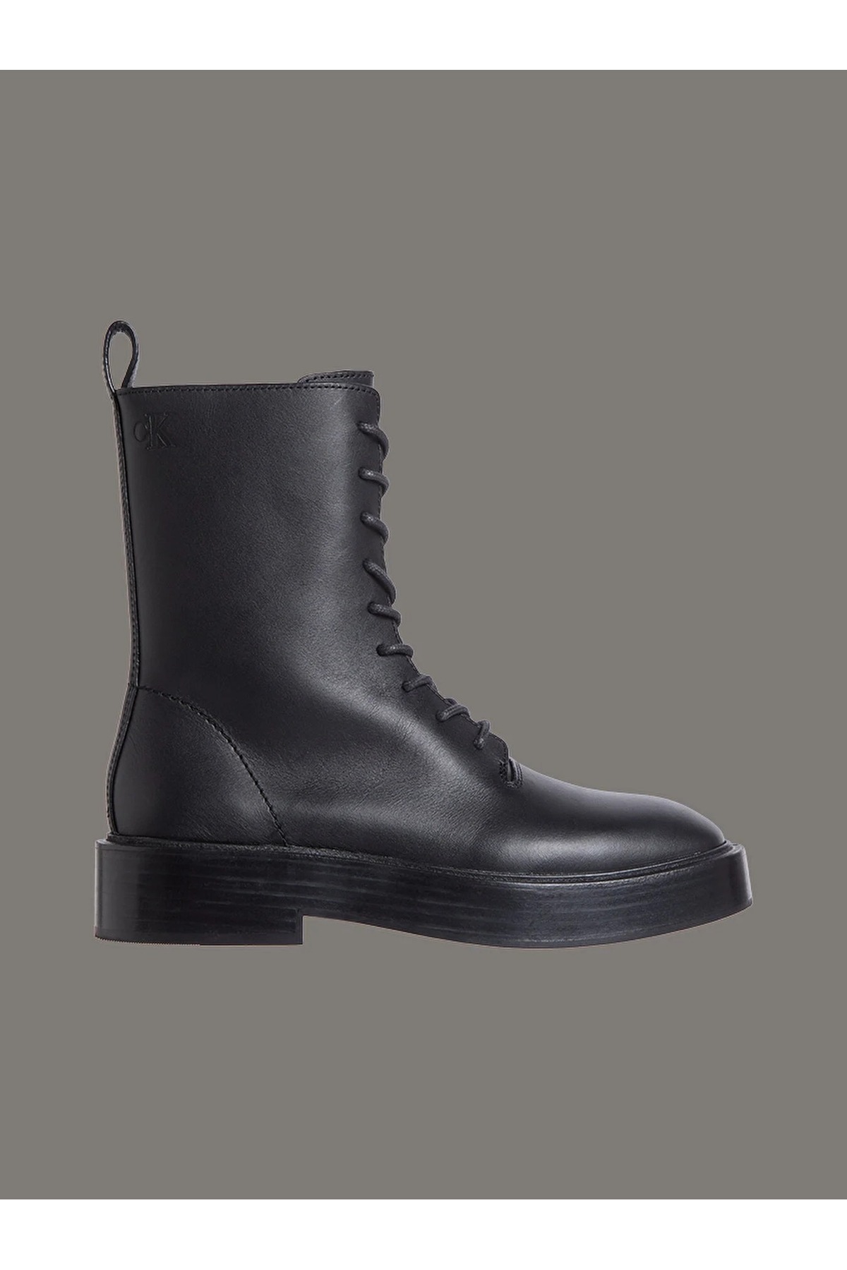 Calvin Klein Kadın Concave Welt Lace Up Bot görsel 2
