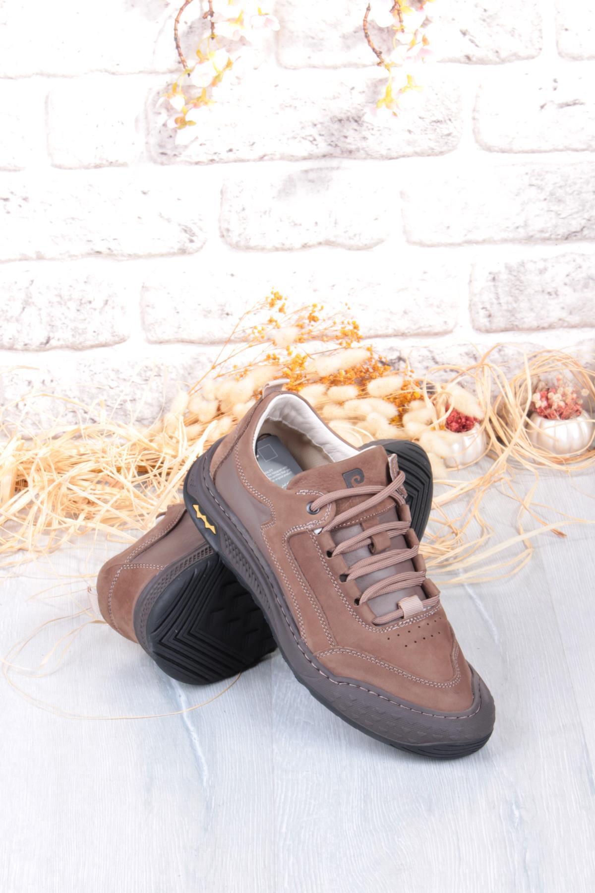 کفش اسنیکر مردانه طرح دار | پیر کاردین Pierre Cardin 25K-Pierre-Cardin-772522-Nubuk - تصویر 7