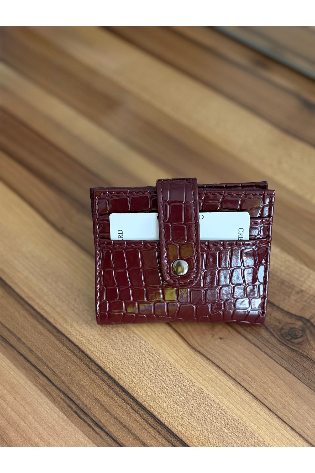 ALTUNAY Kadın Bordo Kartlık/Cüzdan