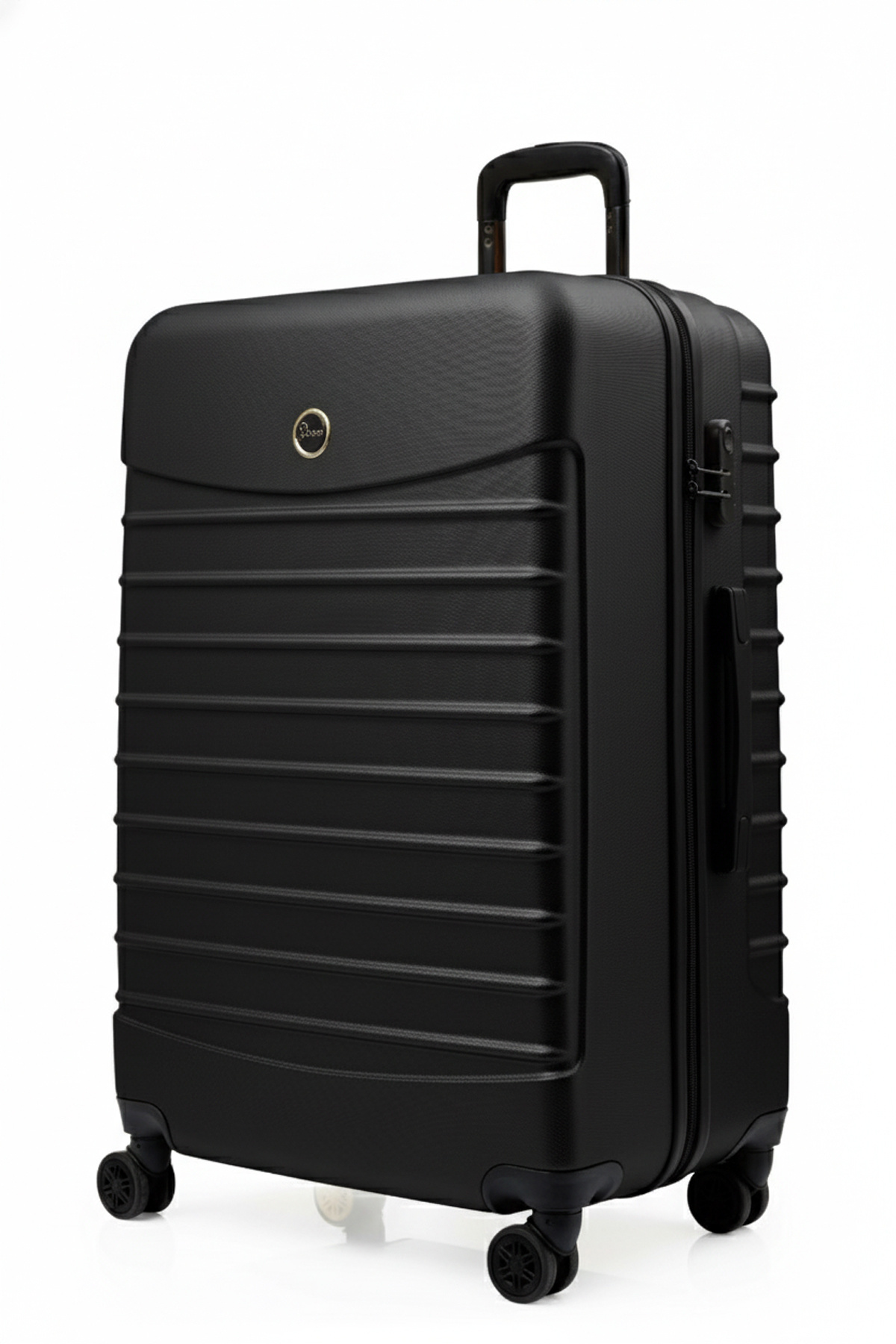 louisiana polo  Büyük Boy Valiz 4x2 Teker Siyah-Siyah 1168