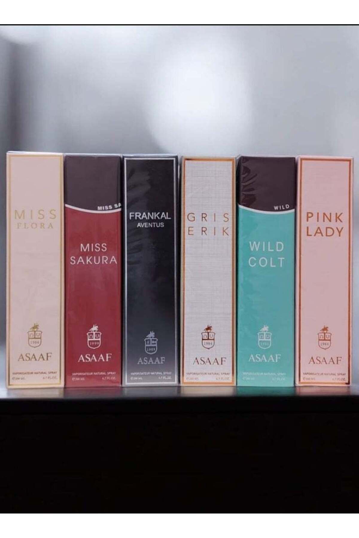 مجموعة عطور عساف 6*200مل