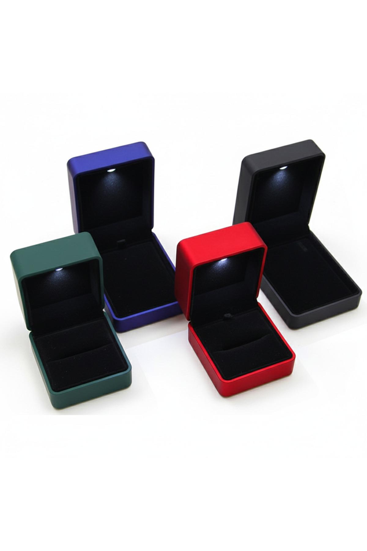 Işıklı kutu Çesitli Boş Işıklı Mücevher Kutulari