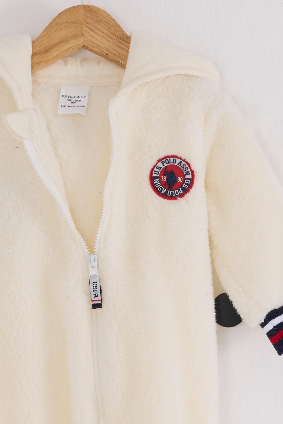 U.S. Polo Assn. Erkek Bebek Welsoft Tulum, Fermuarlı Tulum, Kapşonlu Tulum, Süper Yumuşak Kumaş fotoğrafı 2 (önizleme)