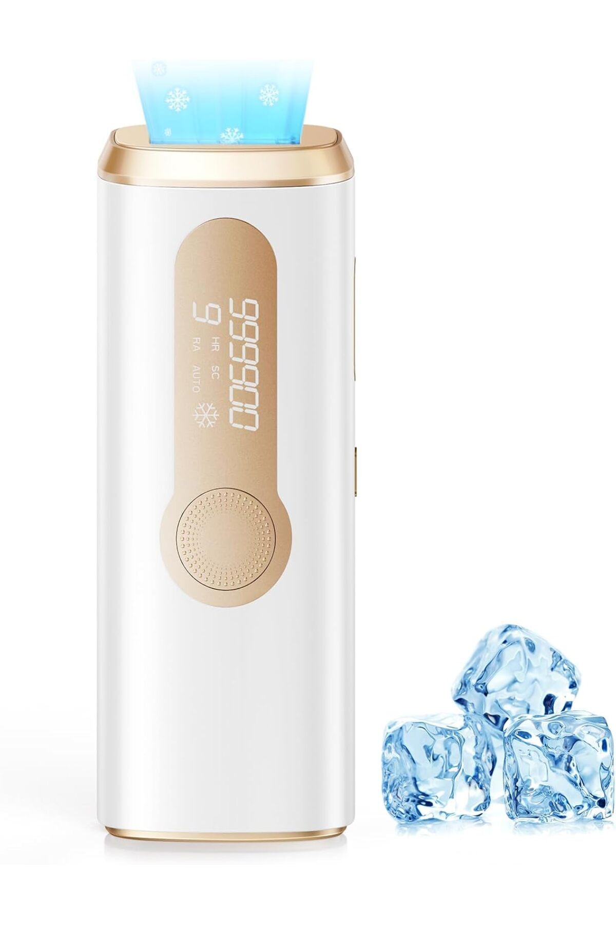 Haarlosy Buz Soğutmalı Epilasyon Cihazı – 999.900 Atım | 9 Seviye | Acısız & Profesyonel Ev Tipi Epilasyon