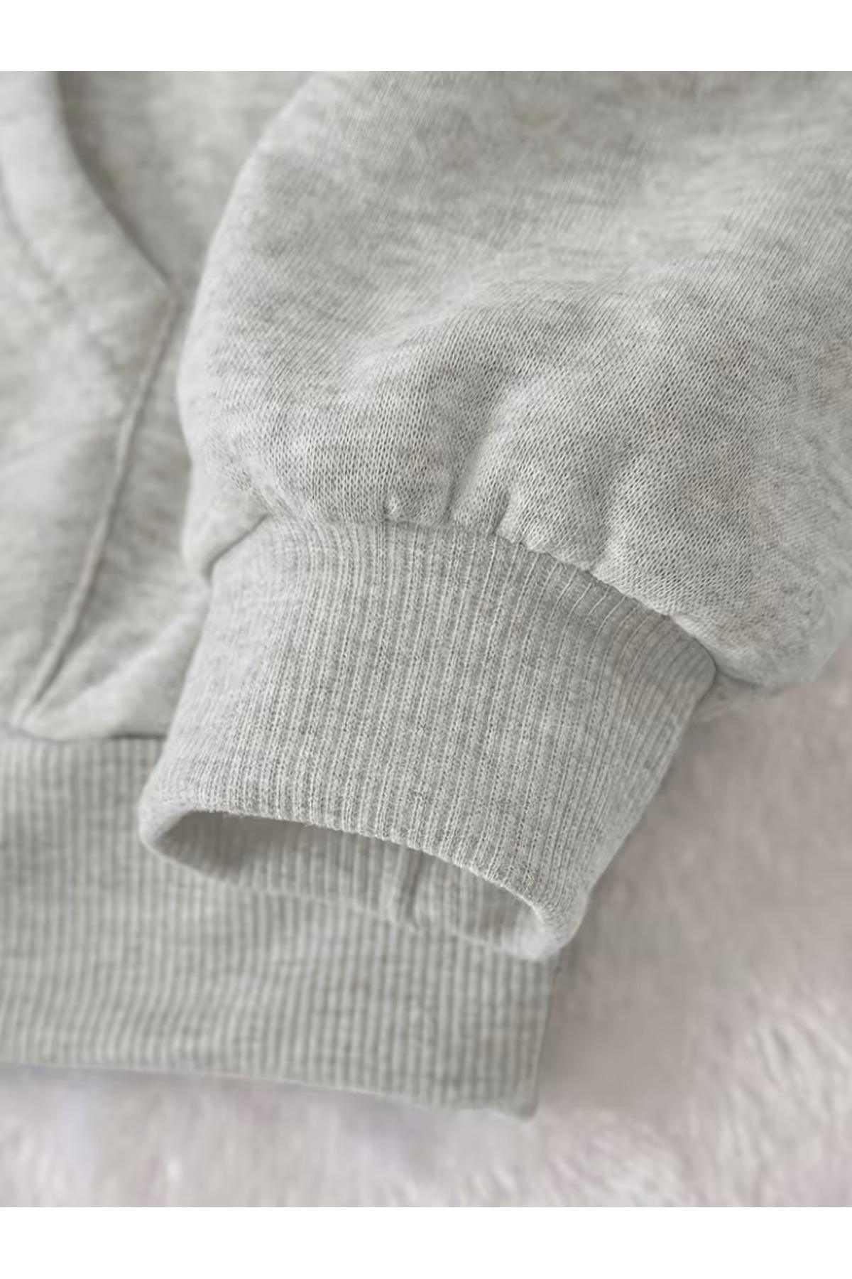 Marco Fresco  Unisex Baskılı Kapüşonlu Pamuklu Sweatshirt Hoodie - Görsel 4