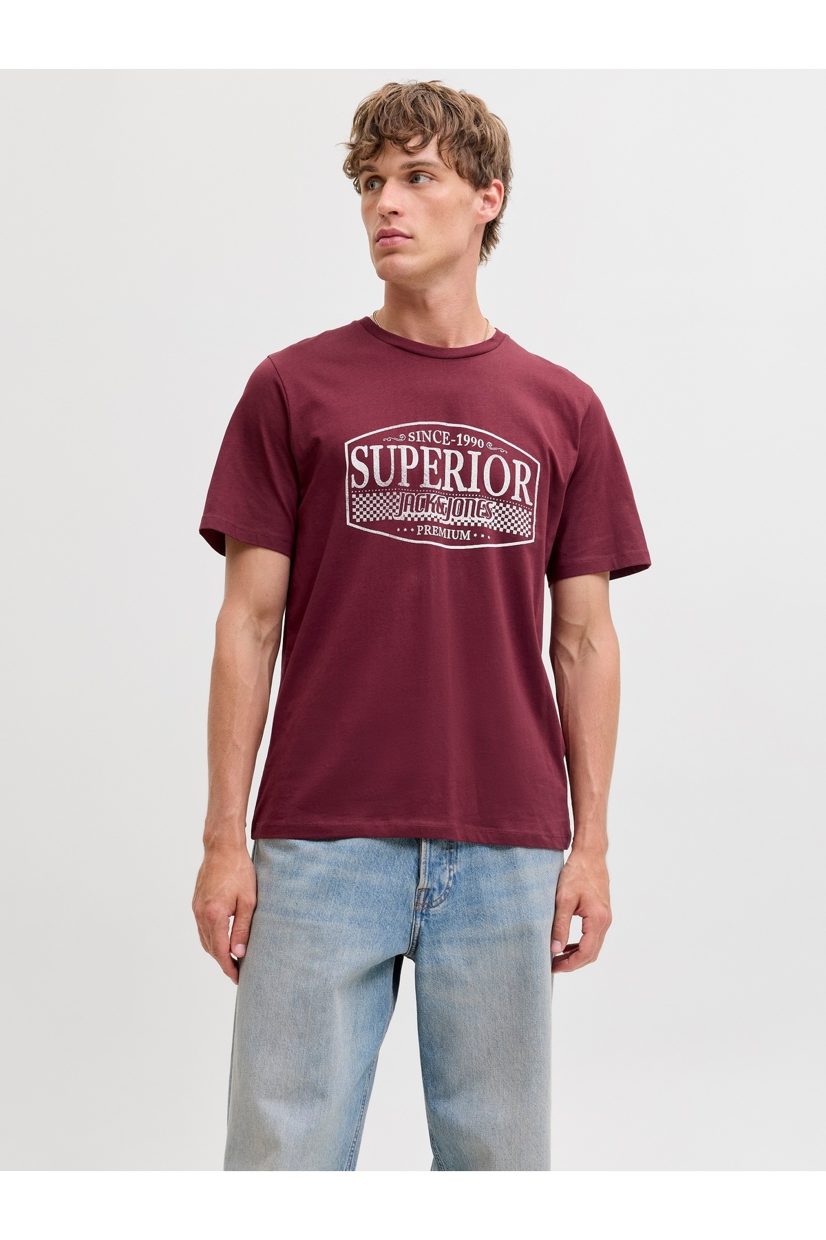 تیشرت مردانه طرح دار آستین بلند | جک اند جونز Jack & Jones 12294944 - تصویر 2