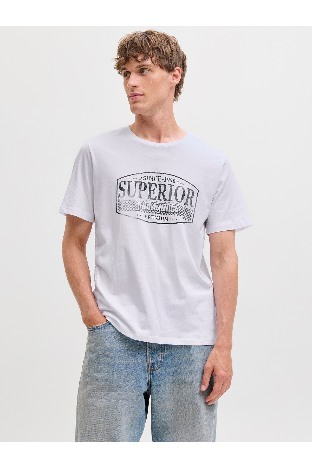 تیشرت مردانه طرح دار آستین بلند | جک اند جونز Jack & Jones 12294944 - تصویر 3