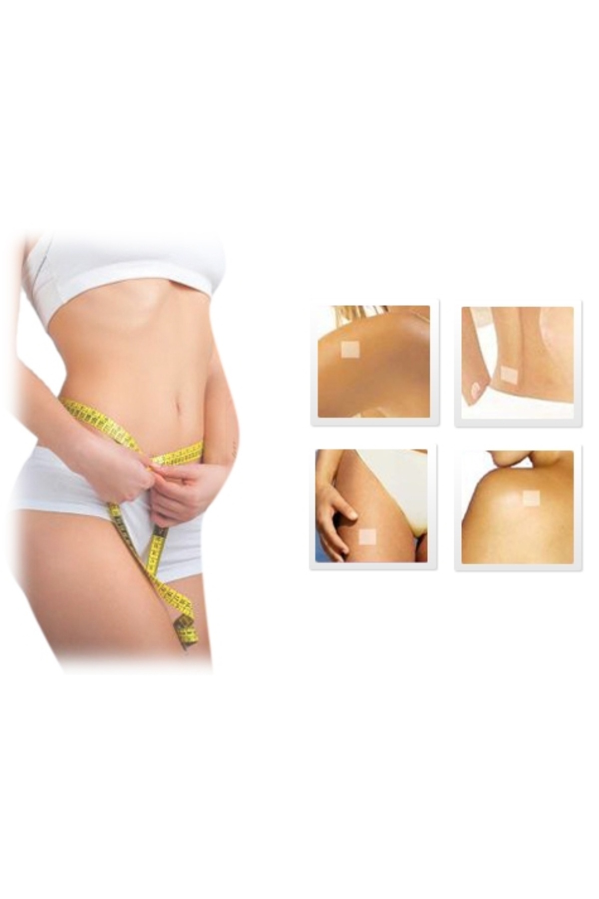 Skygo Mıknatıslı Göbek Bandı (10 Adet)