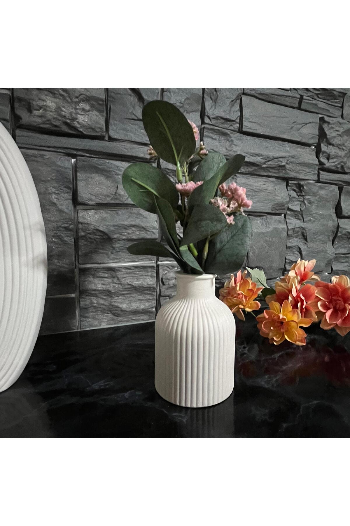 Bohemian Style BEIGE SCANDINAVIAN SMALL Size Vase Gift Pinterest Pampas Decorative