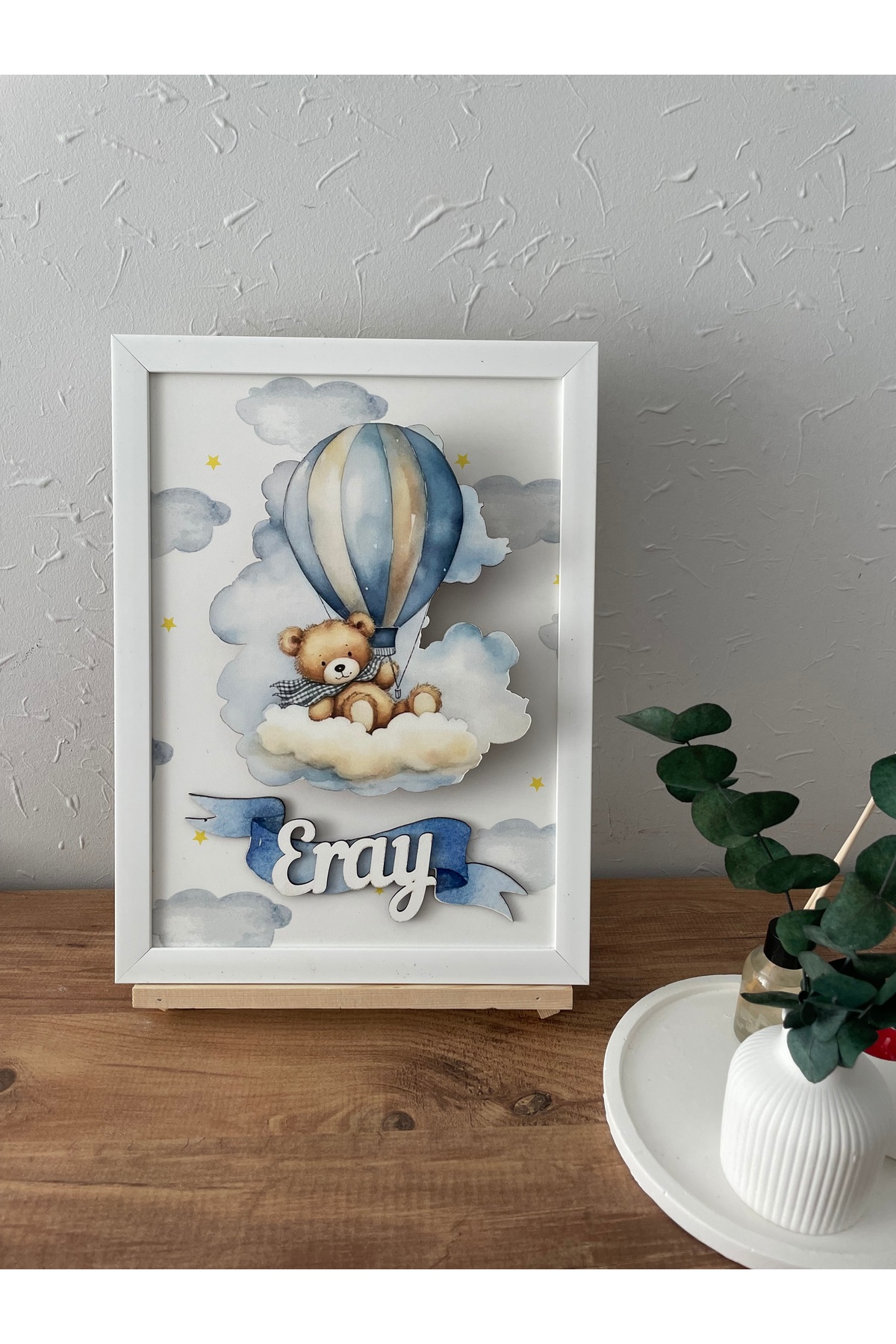 KRVTASARIM Bebek odası çerçeve kapı süsü fotoğrafı 3 (önizleme)