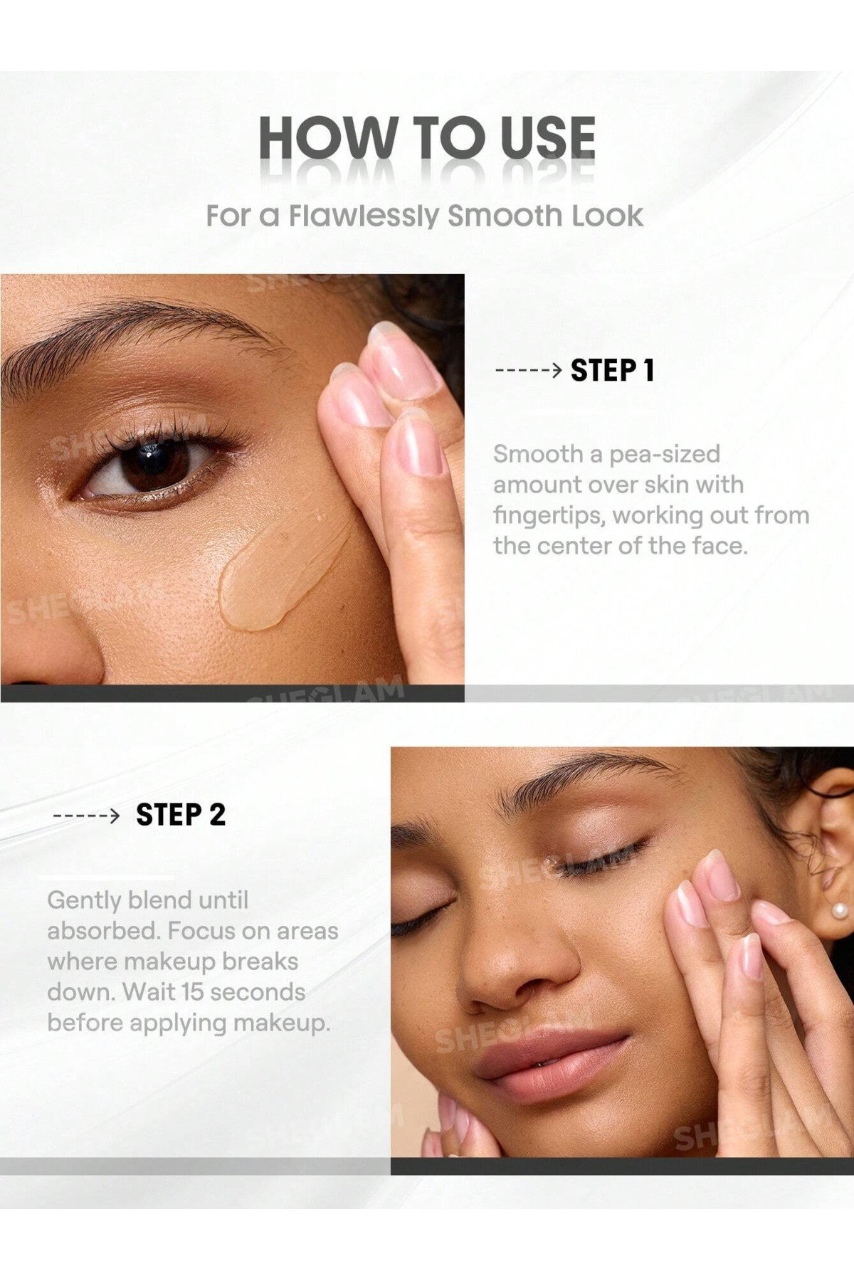 Camera On Smooth & Blur Primer — سفید CAMERAON-PRIMER-SB — تصویر 2 از 7