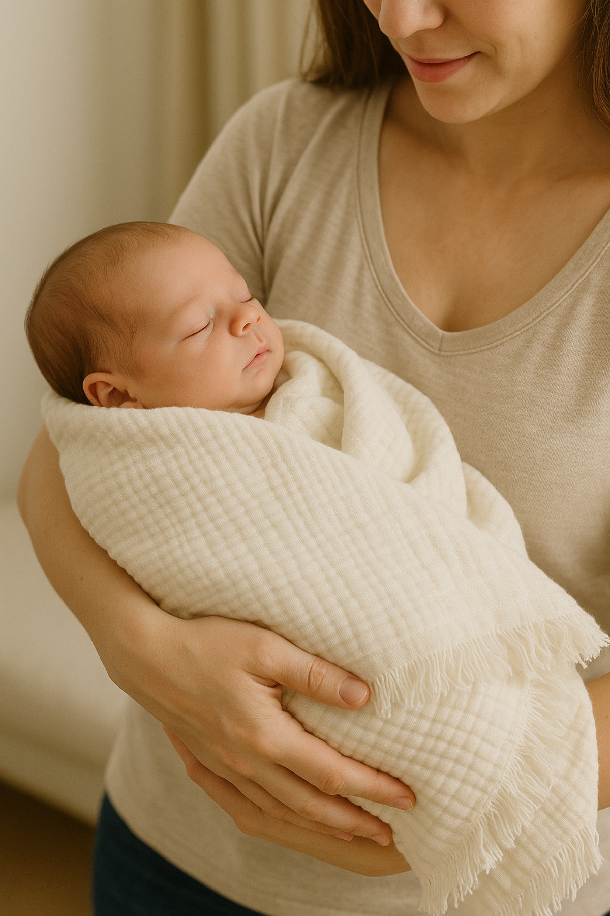 Heianmono Kids 4 Kat Müslin % 100 Pamuk Yeni Doğan 10'lu Bebek Seti (Kız Bebek-Unisex) fotoğrafı 7 (önizleme)