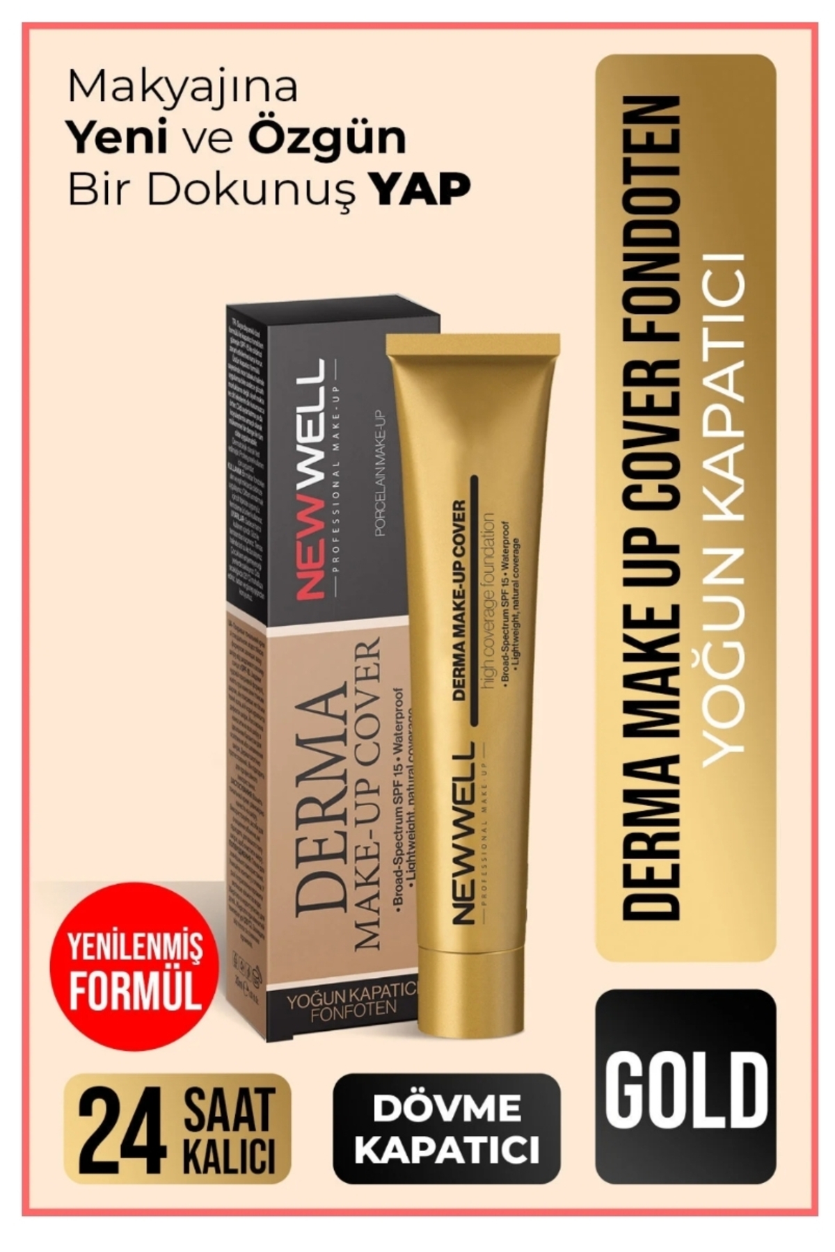DERMA COVER MAKE UP-01 — طلایی Nwdcmu01