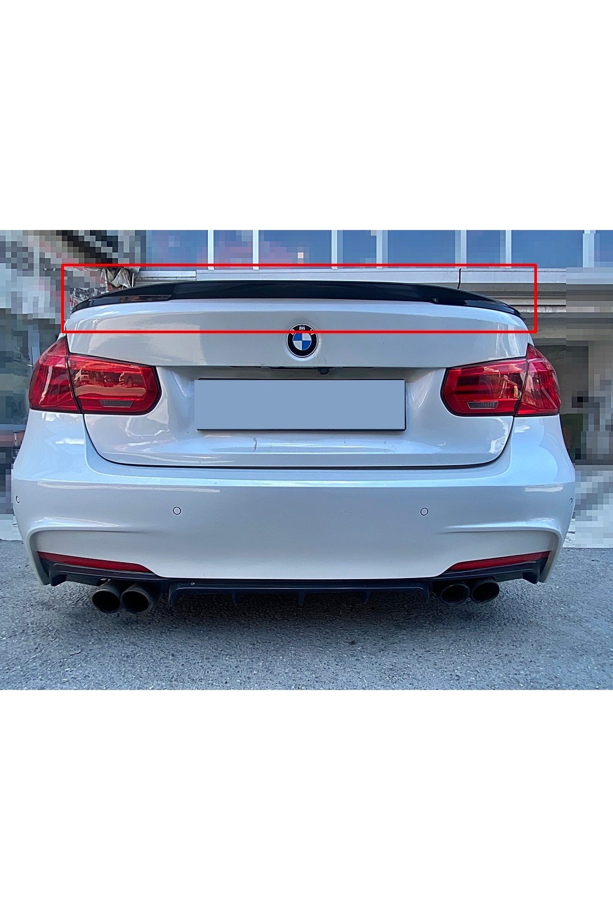 ANKARA BODYKİT F30 M SPORT BAGAJ SPOİLER - BOYASIZ - PLASTİK