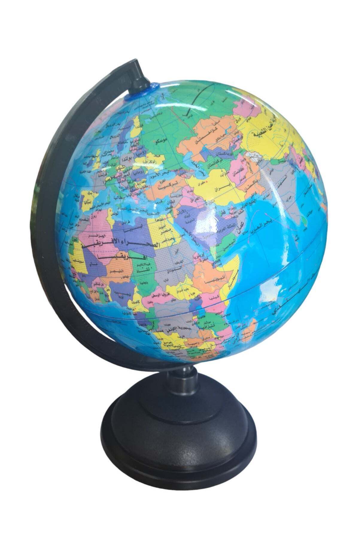 گروه کره زمین از الیاف با کیفیت بالا به همراه پایه با اعداد عربی