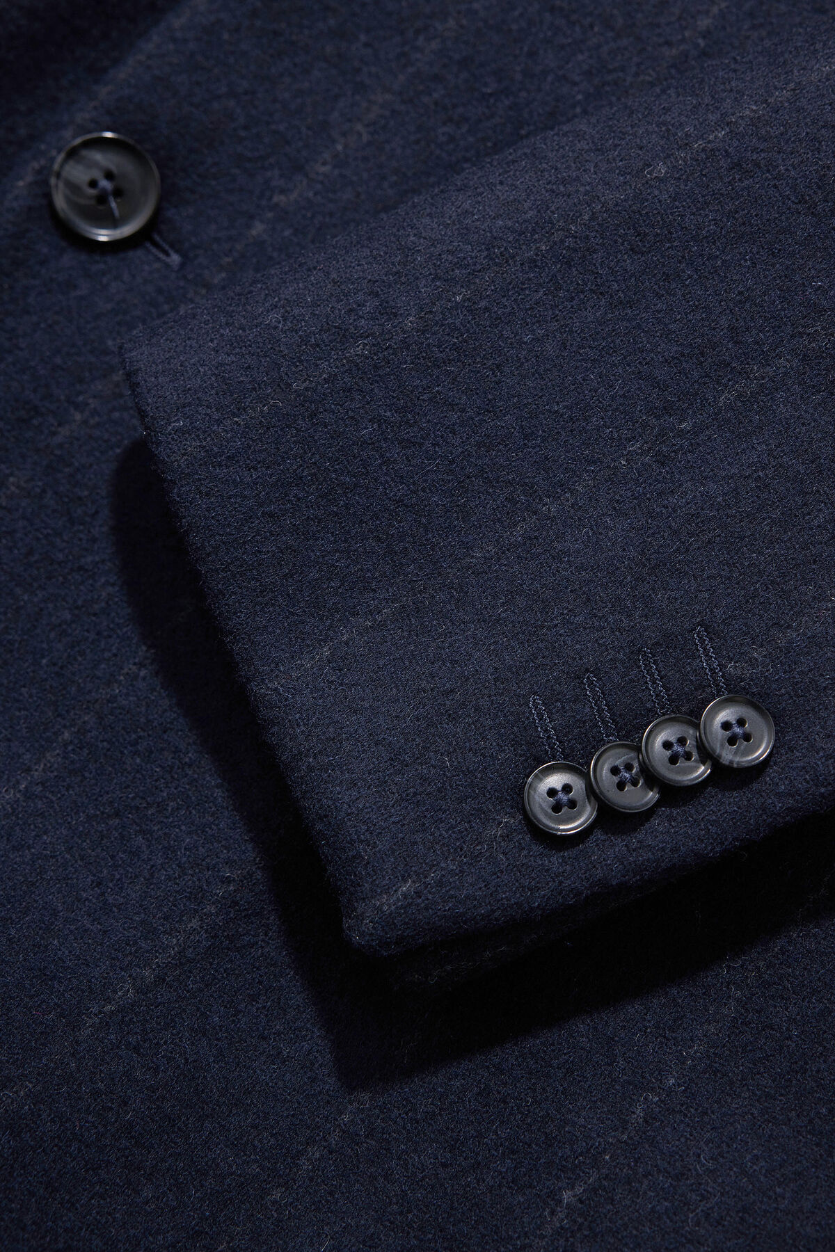 W Collection  KRUVAZE LACİVERT PALTO - Görsel 4