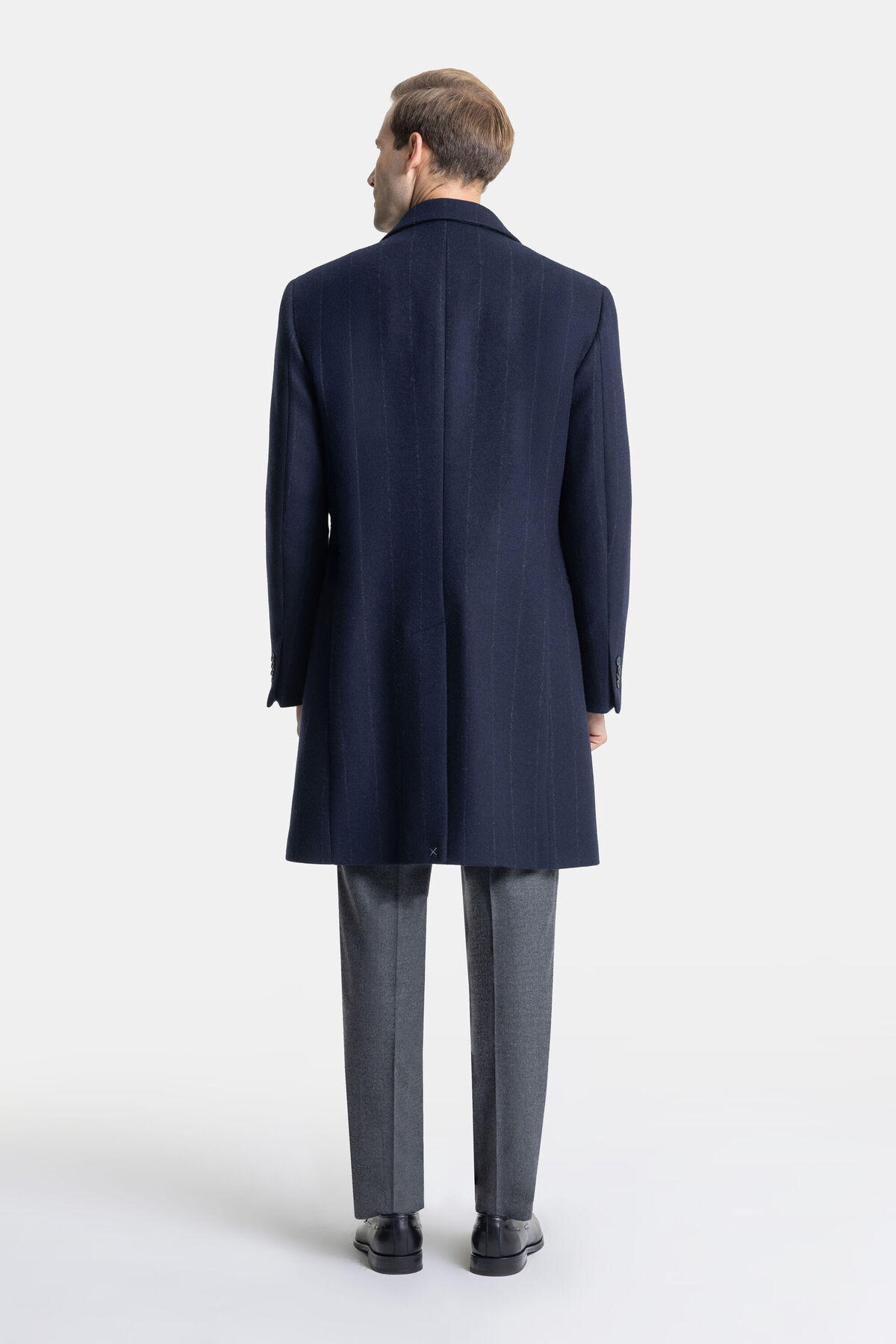 W Collection  KRUVAZE LACİVERT PALTO - Görsel 6