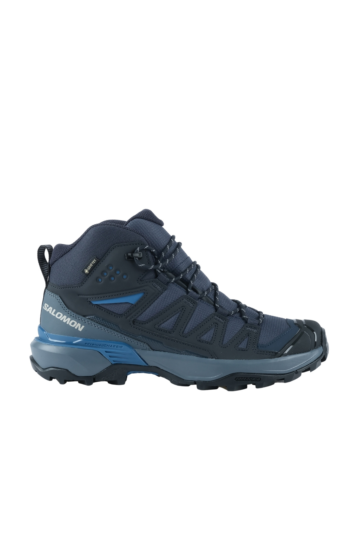 سالومون چکمه مردانه گورتکس مدل X Ultra 360 سرمه‌ای مخصوص فضای باز (L47864800)
