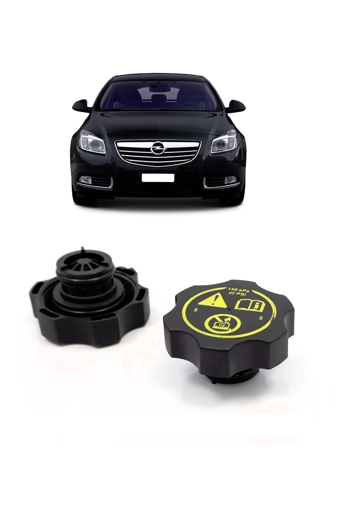 cme parts Opel insignia A 2009-2013 Uyumlu Radyatör Yedek Su Deposu ...