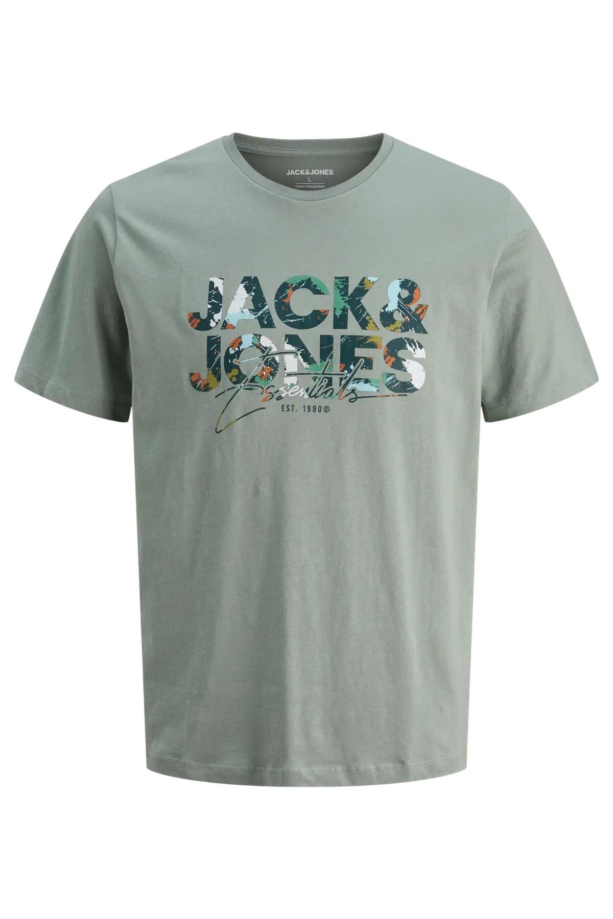 تیشرت مردانه طرح دار آستین کوتاه | جک اند جونز Jack & Jones 6YETSBS37319 - تصویر 7