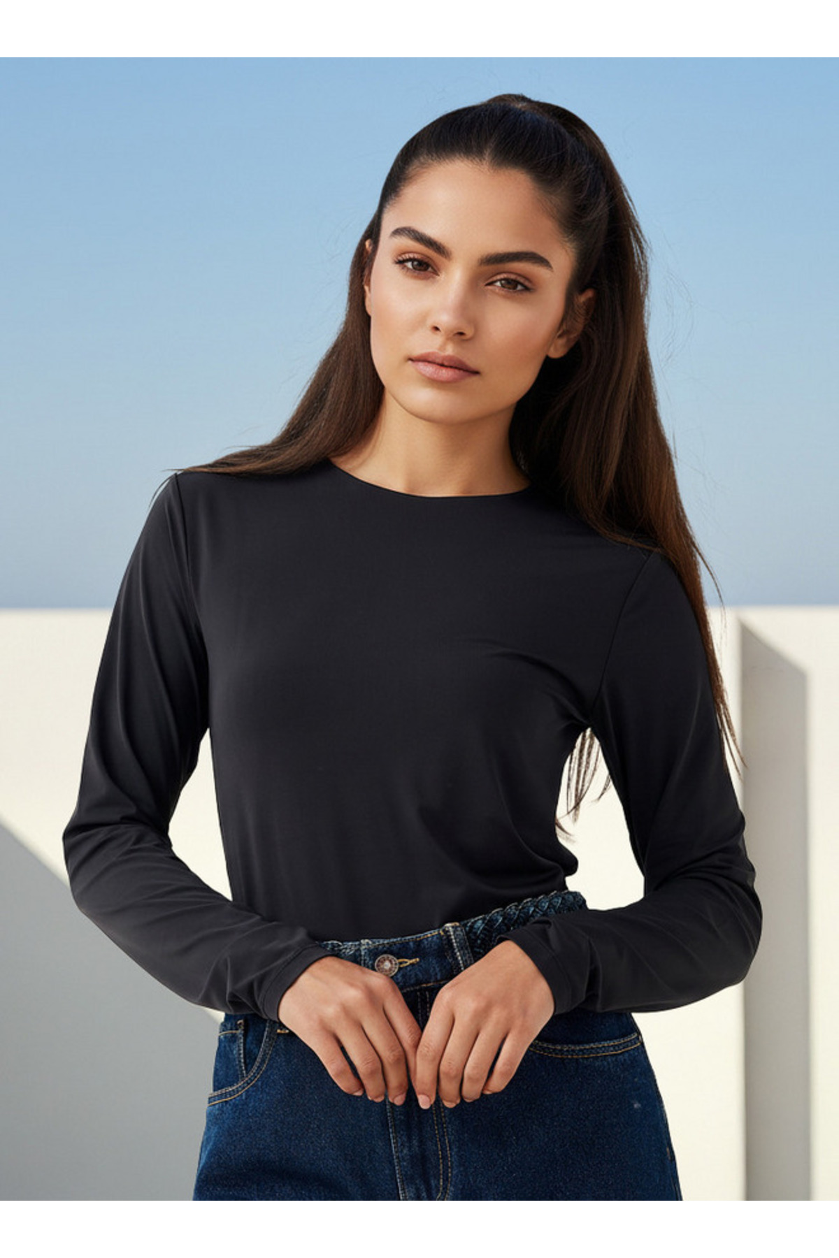 Splash FAV Regular Fit T-shirt with Long Sleeves