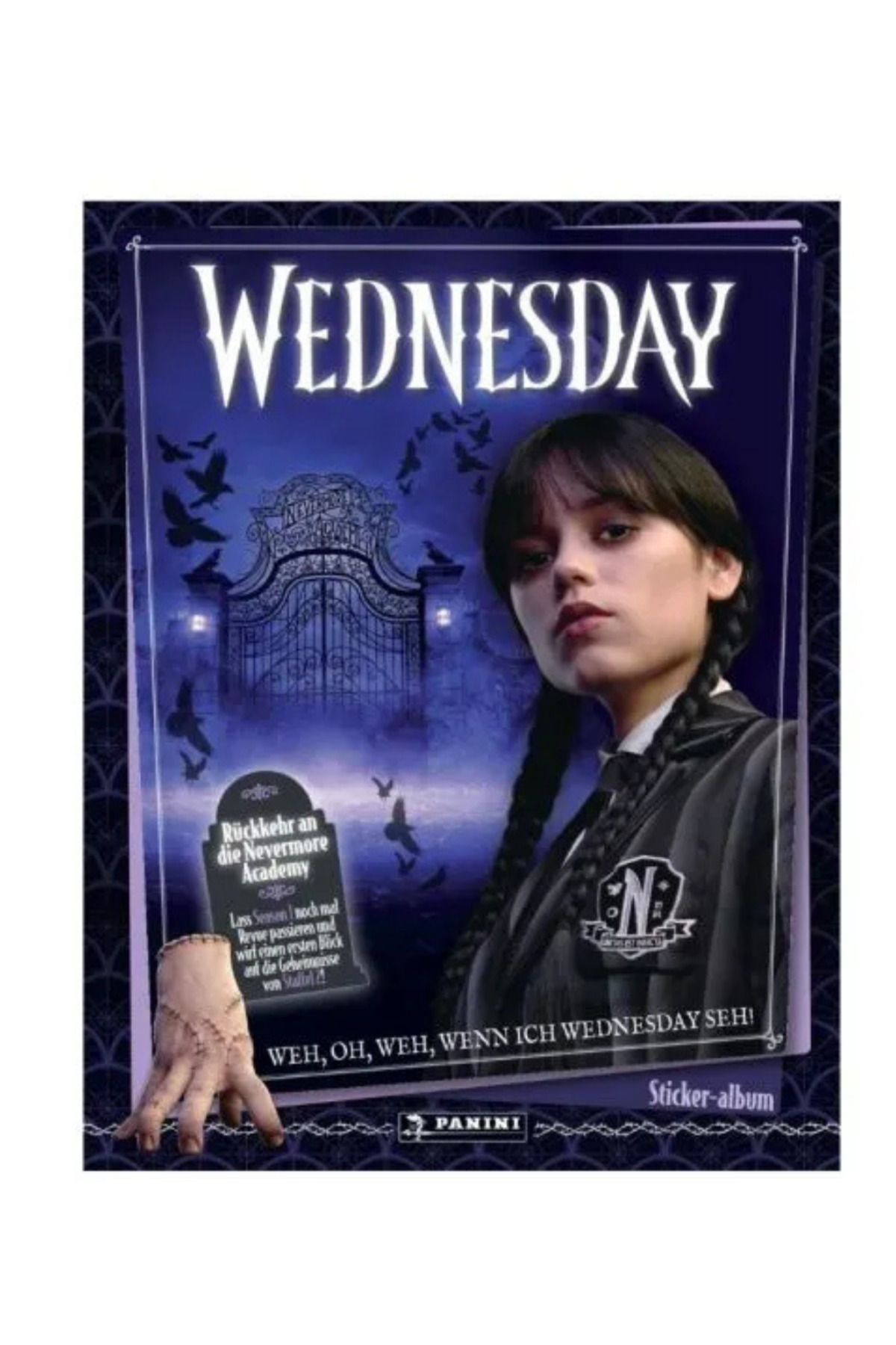 Next Plus Lisanslı Wednesday 2 Here We Woe Again Sticker Collection Album+10 Paket (50 Çıkartma) fotoğrafı 3 (önizleme)