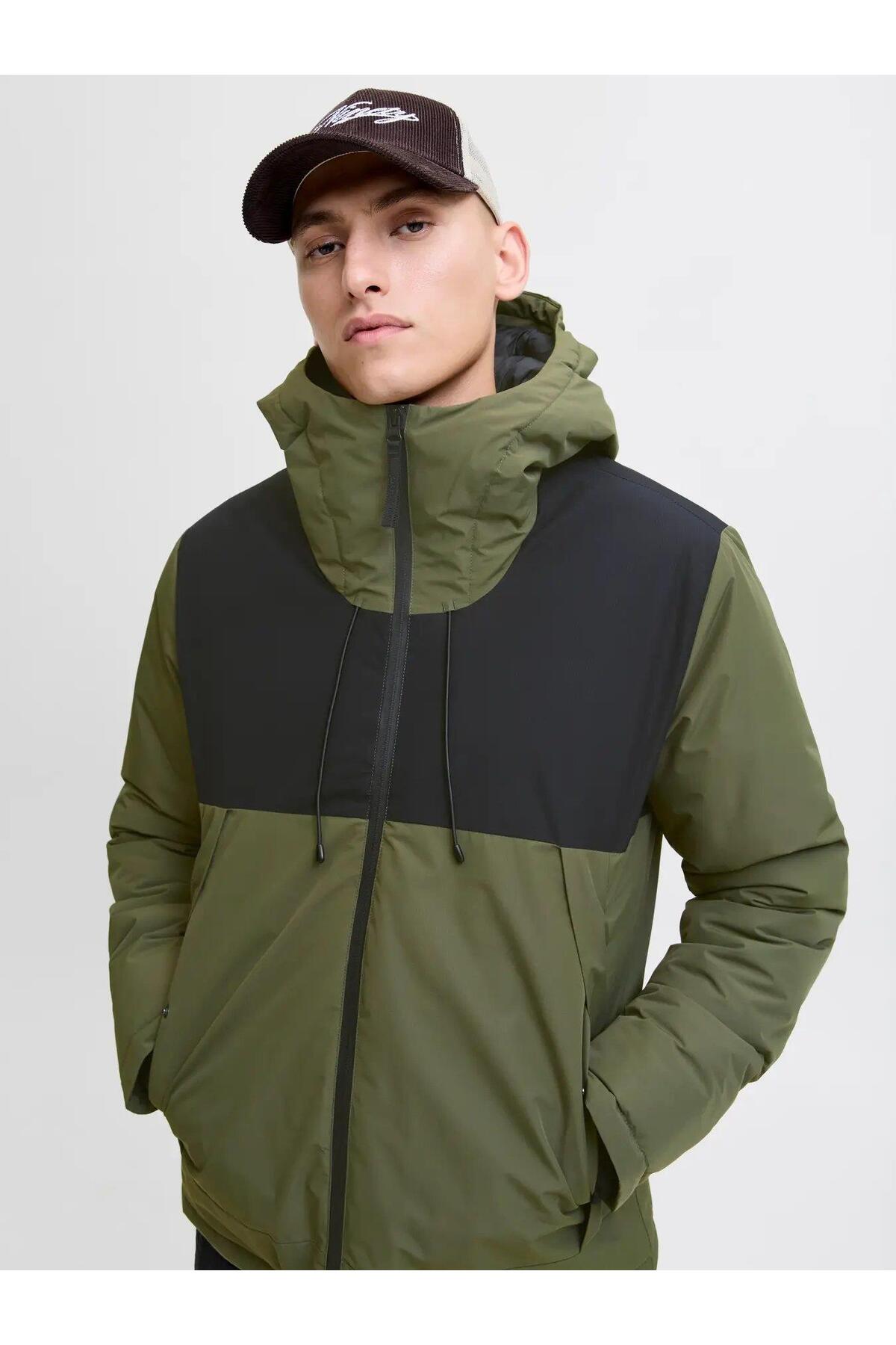 کت مردانه راسته آستین بلند | جک اند جونز Jack & Jones 12285586-GR - تصویر 8
